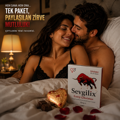 Sevgilix Afrodizyak Etkili Enerji Çikolatası